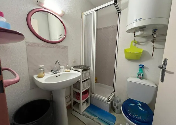 דירה Saint Pierre La Mer, 4 Pers, Terrasse, Parking Prive A 800m De La - Fr-1-619-152 *